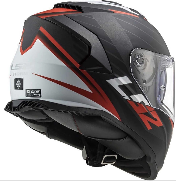 Шолом LS2 FF800 Storm II Nerve Black/Red