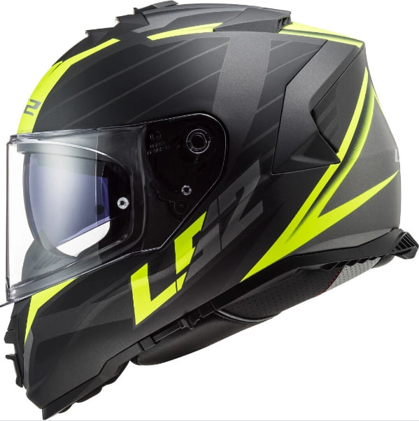 Шолом LS2 FF800 Storm II Nerve Black/Yellow Mat