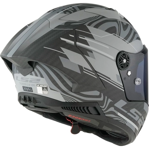 Шолом LS2 FF805 Thunder GP Aero Polar Black Matt