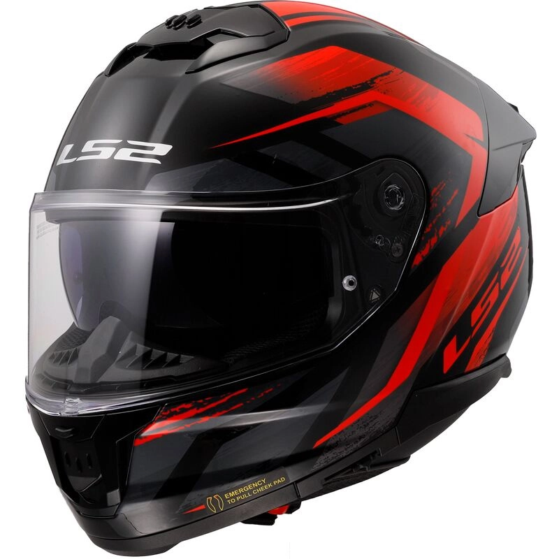 Шлем LS2 FF808 Stream II Fury Black/Red