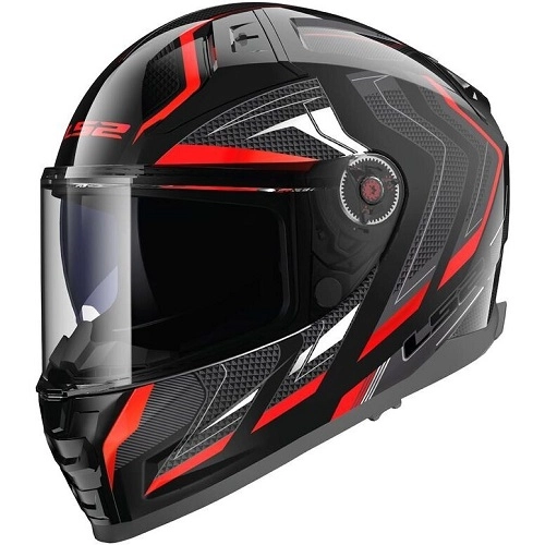 Шолом LS2 FF811 Vector II Alizer Black/Red