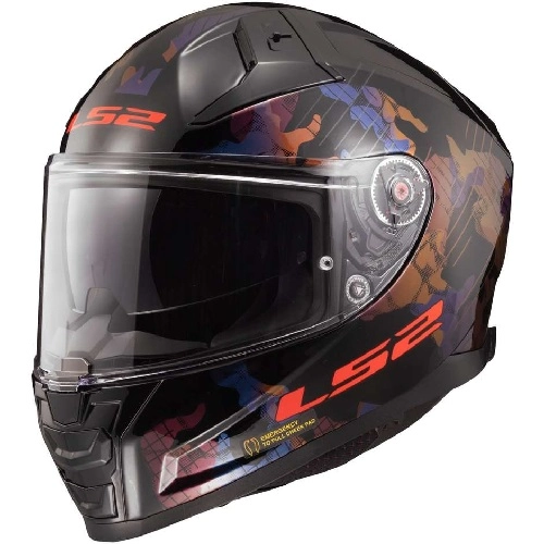 Шолом LS2 FF811 Vector II Kamo Black/Blue