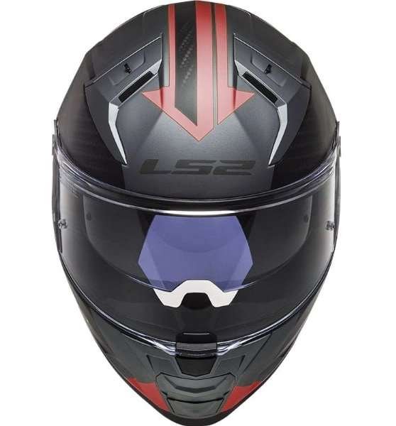 Шлем LS2 FF811 Vector II Splitter Black/Red