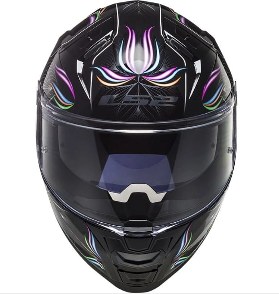 Шолом LS2 FF811 Vector II Tropical Black/Purple