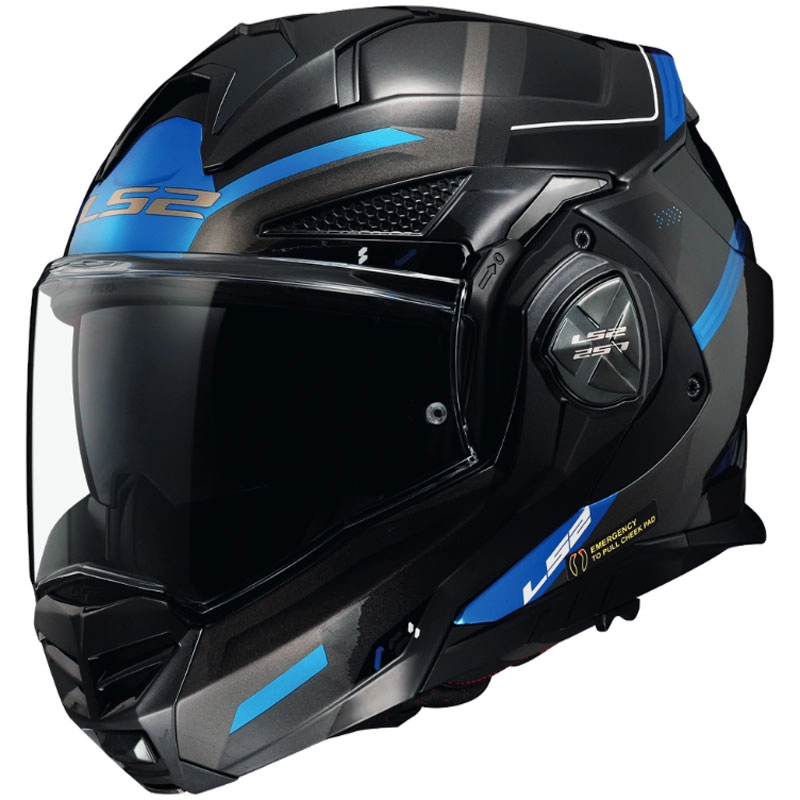 Шолом LS2 FF901 Advant X Spectrum Black/Blue