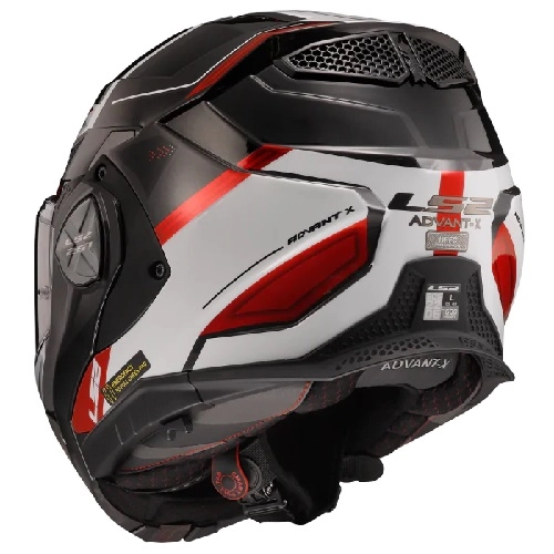Шолом LS2 FF901 Advant X Spectrum Black/White/Red