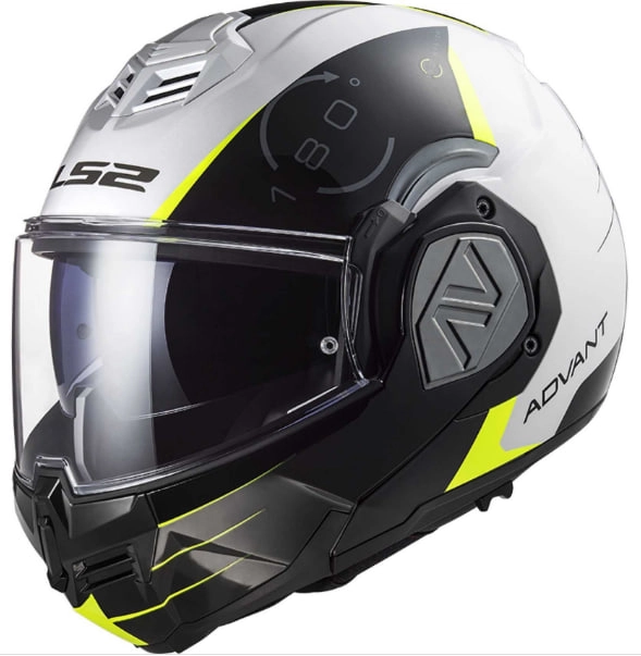 Шолом LS2 FF906 Advant Codex Black/White
