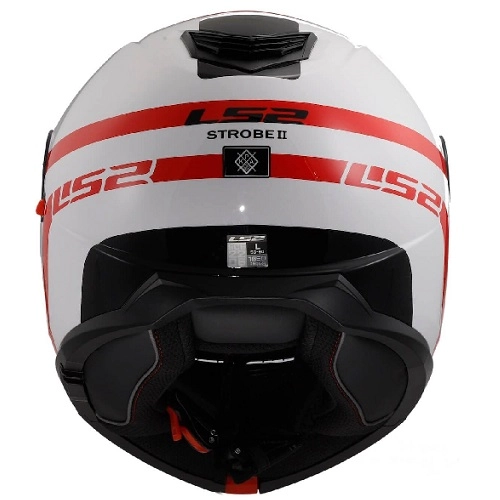 Шолом LS2 FF908 Strobe 2 Autox White/Red