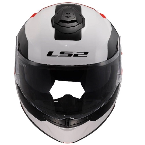 Шолом LS2 FF908 Strobe 2 Autox White/Red