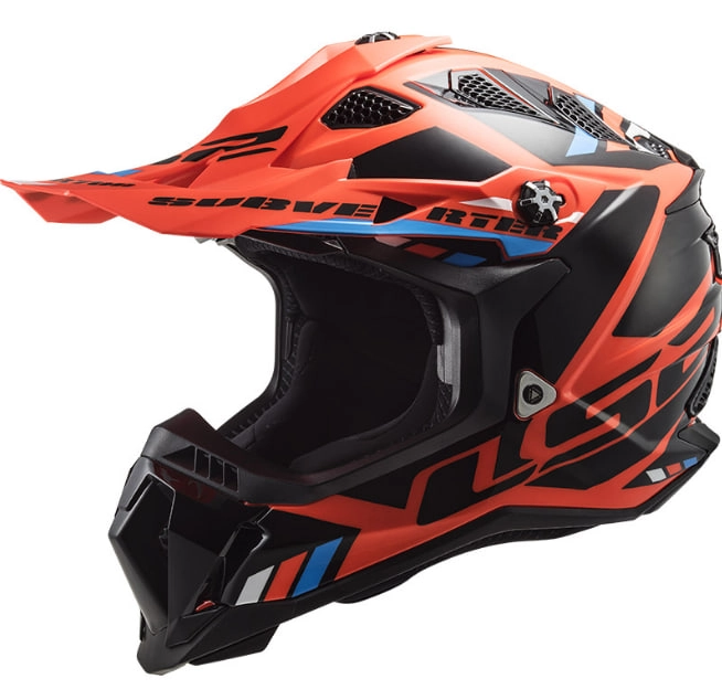 Шолом LS2 MX700 Subverter EVO Stomp Orange/Black