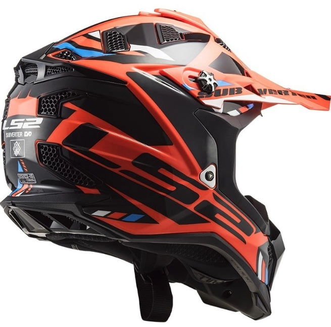 Шолом LS2 MX700 Subverter EVO Stomp Orange/Black