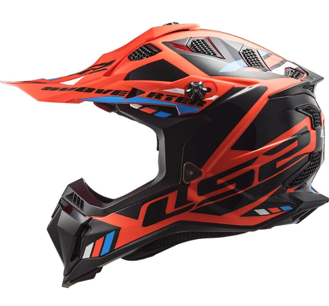 Шолом LS2 MX700 Subverter EVO Stomp Orange/Black