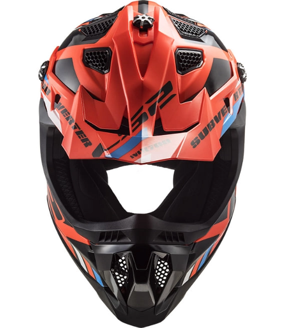 Шолом LS2 MX700 Subverter EVO Stomp Orange/Black