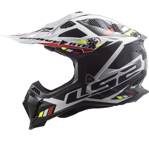 Шолом LS2 MX700 Subverter EVO Stomp White/Black