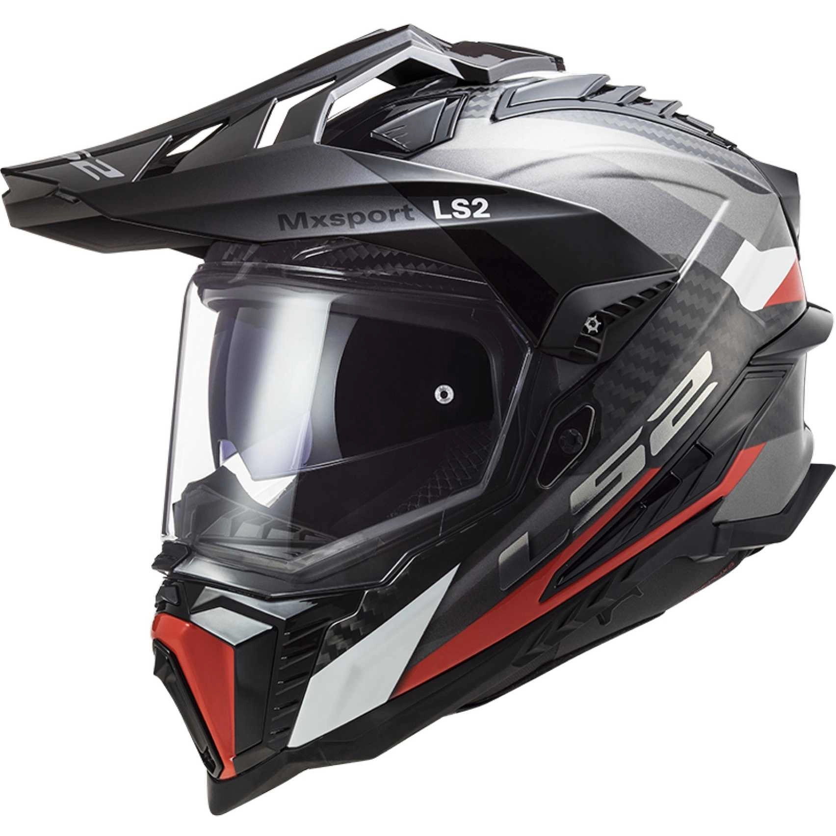 Шлем LS2 MX701 C Explorer Frontier Grey/Red