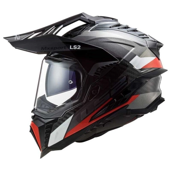 Шлем LS2 MX701 C Explorer Frontier Grey/Red