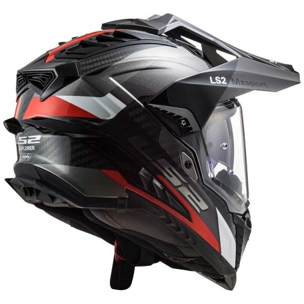 Шлем LS2 MX701 C Explorer Frontier Grey/Red