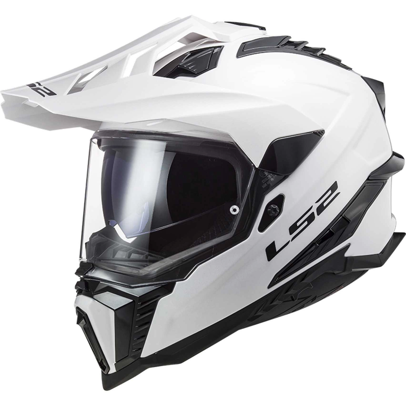 Шлем LS2 MX701 Explorer 06 Solid White