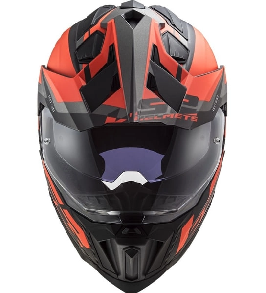 Шолом LS2 MX701 Explorer Alter Black/Fluo Orange