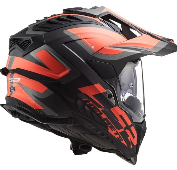 Шолом LS2 MX701 Explorer Alter Black/Fluo Orange