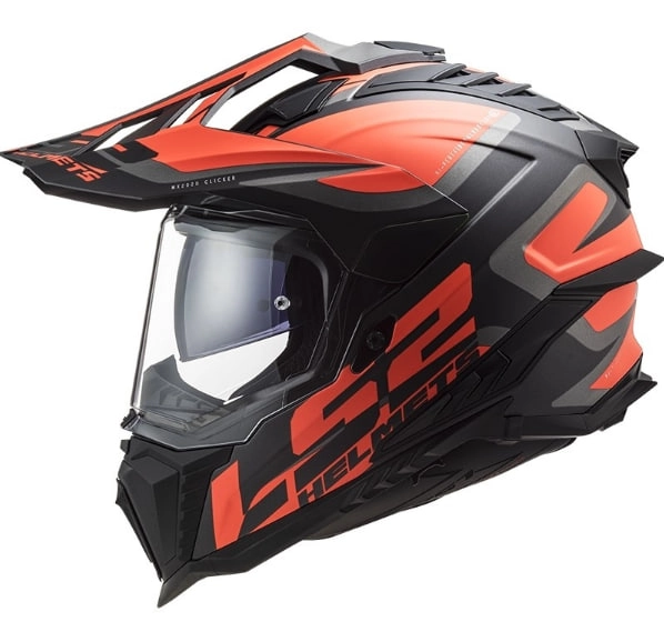Шолом LS2 MX701 Explorer Alter Black/Fluo Orange