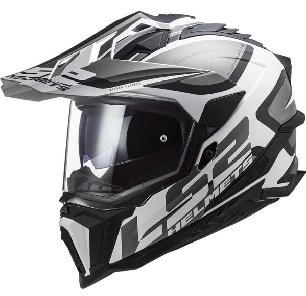 Шолом LS2 MX701 Explorer Alter Black/White