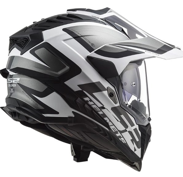 Шолом LS2 MX701 Explorer Alter Black/White