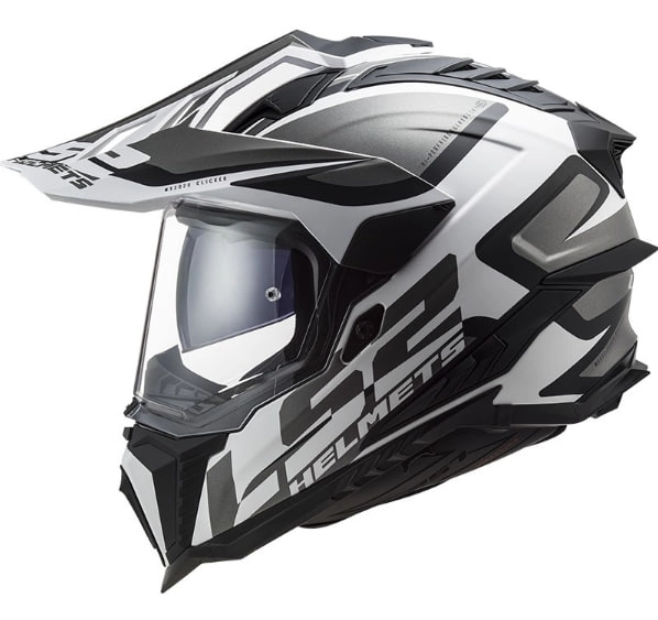 Шолом LS2 MX701 Explorer Alter Black/White