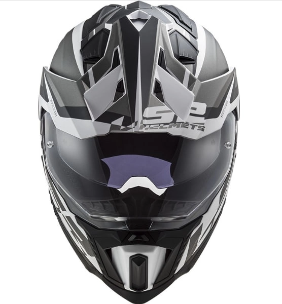 Шолом LS2 MX701 Explorer Alter Black/White