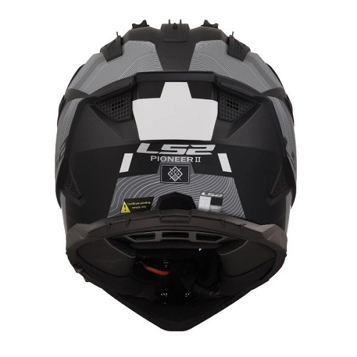 Шолом LS2 MX702 Pioneer II Hill Black/White