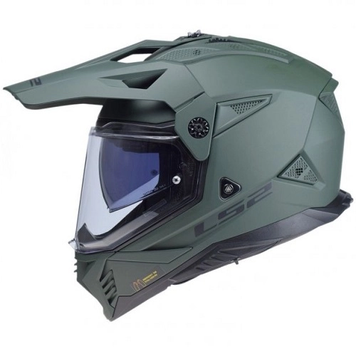 Шолом LS2 MX702 Pioneer II Solid Green Matt