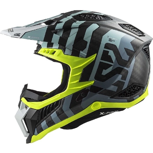 Шолом LS2 MX703 C X-Force Barrier Sky Blue