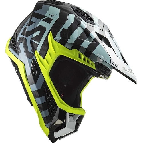 Шолом LS2 MX703 C X-Force Barrier Sky Blue