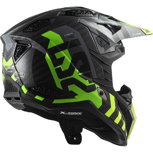 Шолом LS2 MX703 C X-Force Barrier Yellow/Black