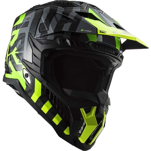 Шолом LS2 MX703 C X-Force Barrier Yellow/Black