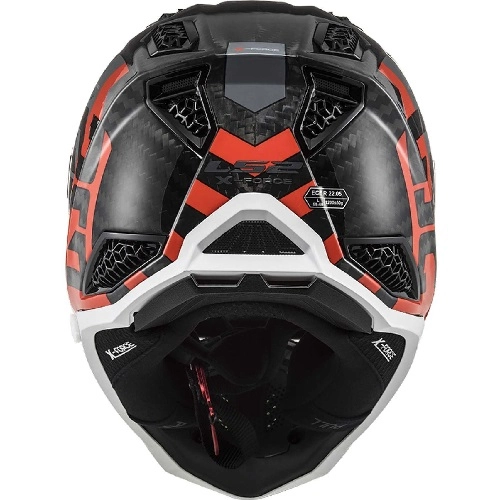 Шолом LS2 MX703 C X-Force Barrier Yellow/Red