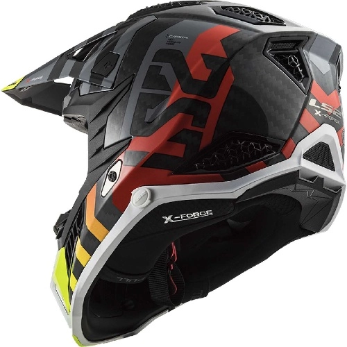 Шолом LS2 MX703 C X-Force Barrier Yellow/Red