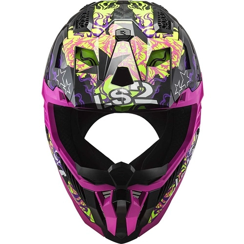 Шолом LS2 MX703 C X-Force Fireskull Violet