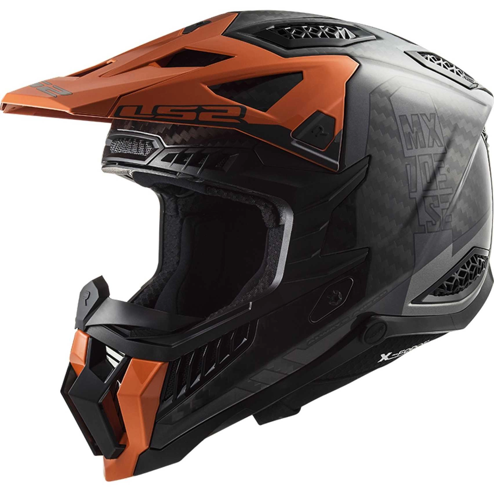 Шолом LS2 MX703 C X-Force Victory Orange/Black