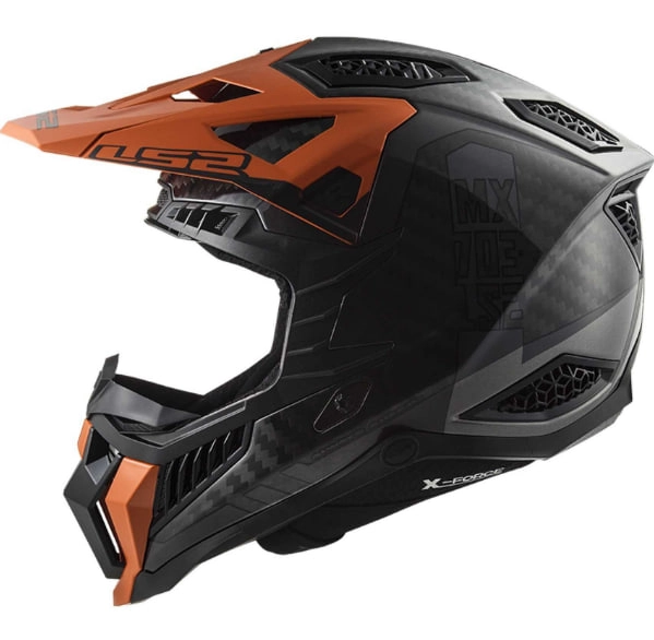 Шолом LS2 MX703 C X-Force Victory Orange/Black