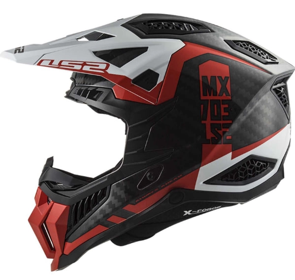 Шолом LS2 MX703 C X-Force Victory Red/White