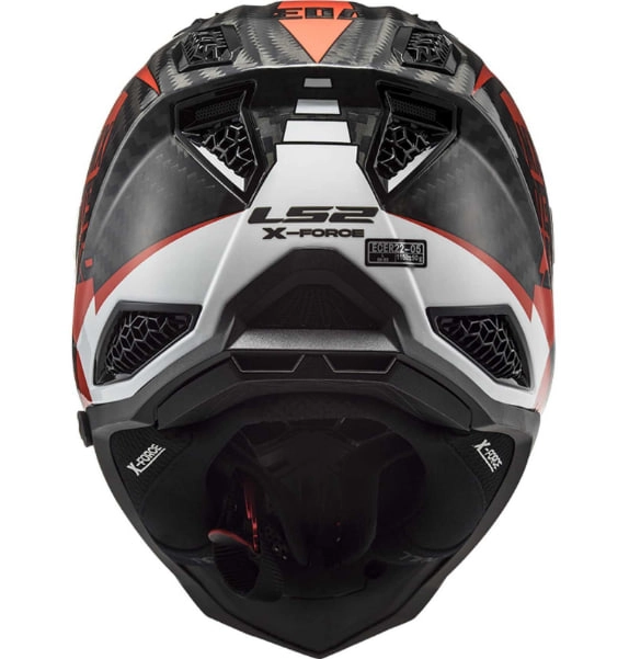 Шолом LS2 MX703 C X-Force Victory Red/White