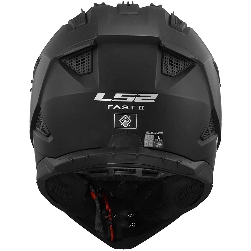 Шолом LS2 MX708 Fast II Black Matt
