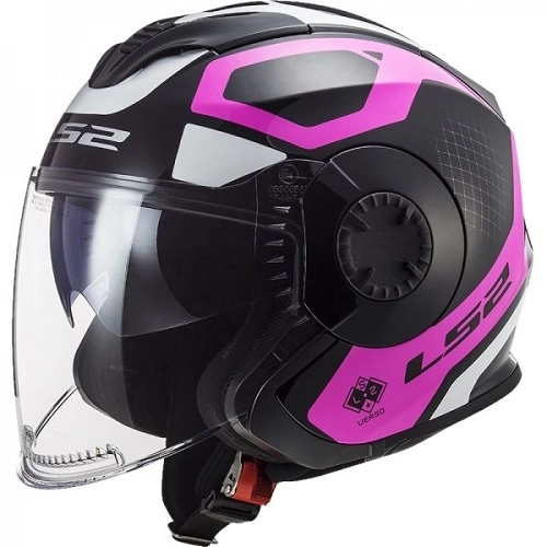Шлем LS2 OF570 Verso Marker Black/Violet