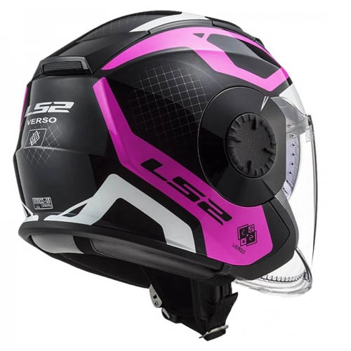 Шлем LS2 OF570 Verso Marker Black/Violet