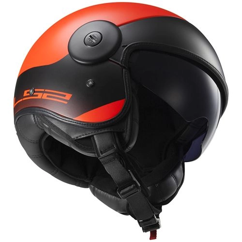Шолом LS2 OF597 Cabrio Via Orange/Black