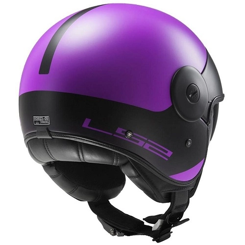 Шолом LS2 OF597 Cabrio Via Purple/Black
