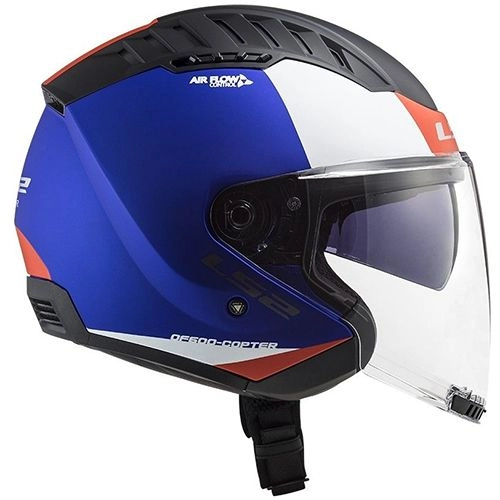 Шлем LS2 OF600 Copter Urbane Blue/Red
