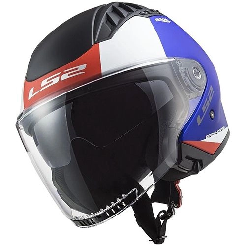 Шлем LS2 OF600 Copter Urbane Blue/Red