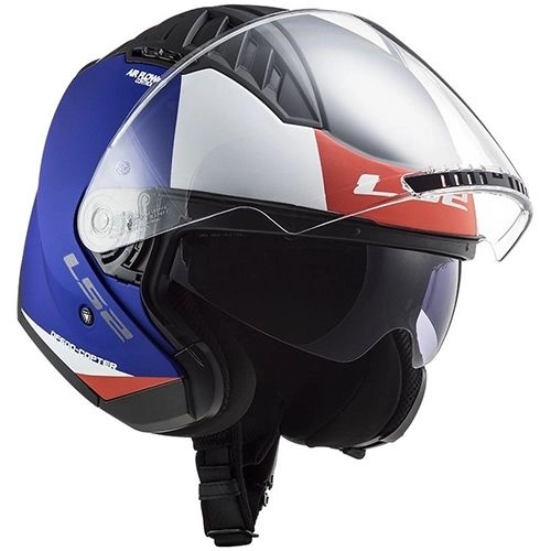 Шлем LS2 OF600 Copter Urbane Blue/Red